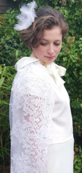 mariage robe Années Folles Fifi au jardin (2)