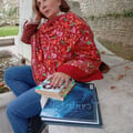 Cape 2 en 1 entierement faite main laine pashmina les essentiels de fifi creations fifi au jardin i2