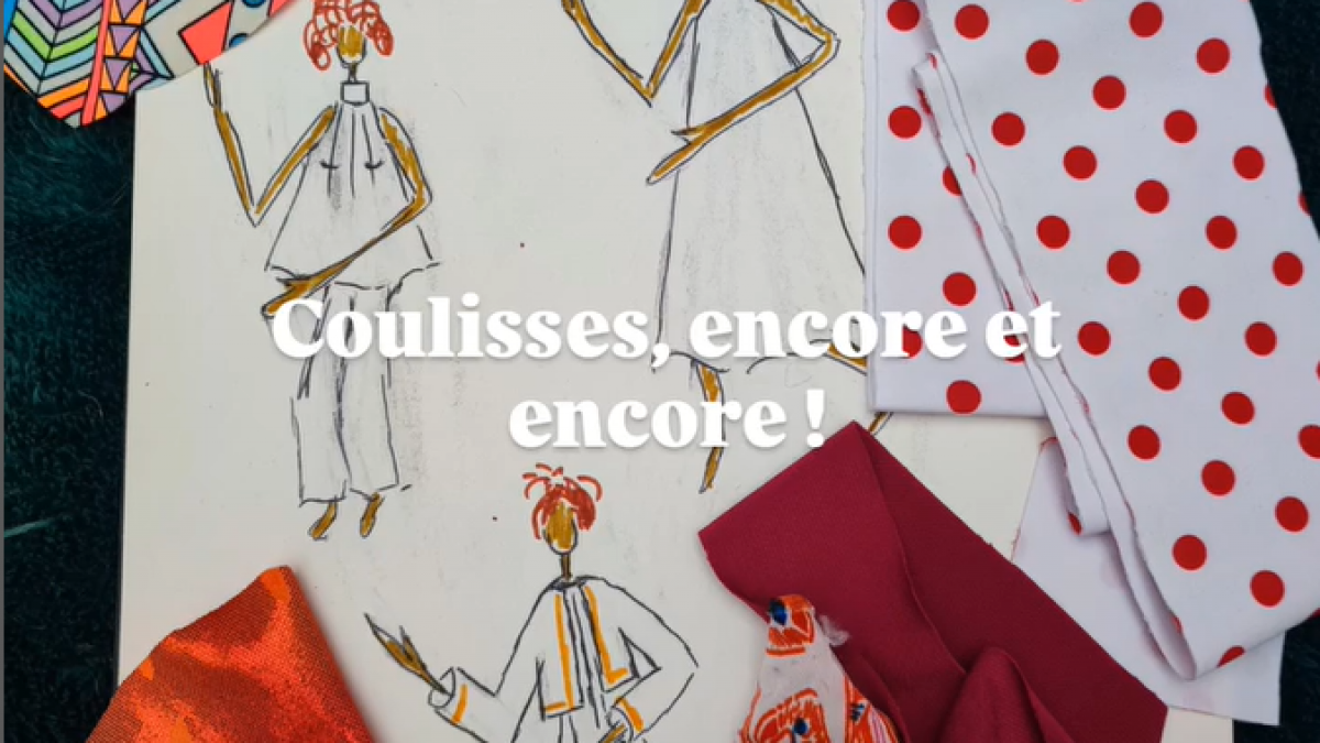 Coulisses collection deuxieme vie visuel couture atelier fifi au jardin