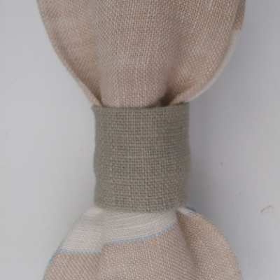 Noeud papillon bleu et sable reversible fifi au jardin gamme hommes gamme mariages