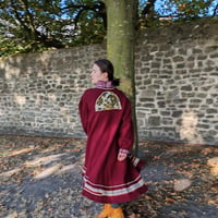 Veste prune laine velours edition figue maison fifi au jardin i2