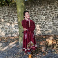 Veste prune laine velours edition figue maison fifi au jardin i4
