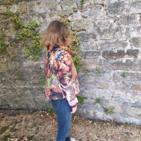 Veste reversible fauve coton et toile edition figue maison fifi au jardin i1